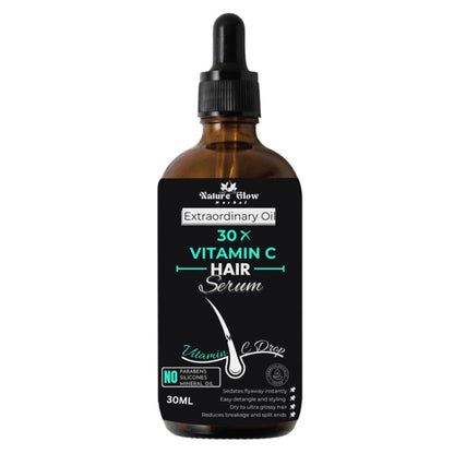 Nature Glow Herbal 30X Vitamin C Drop Hair Serum