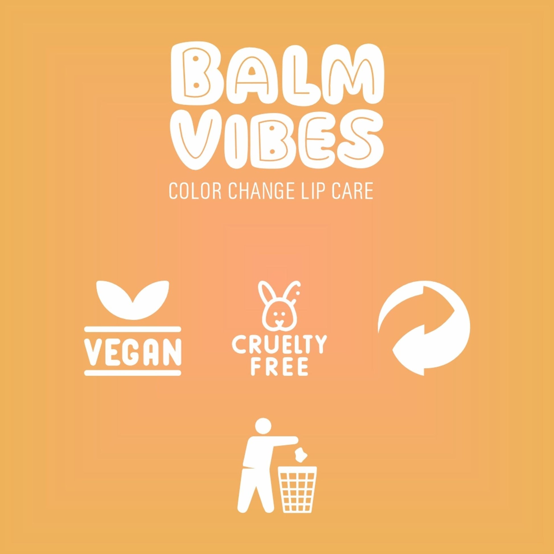 Matt Look Balm Vibes Color Change Lip Balm - Summer Melon