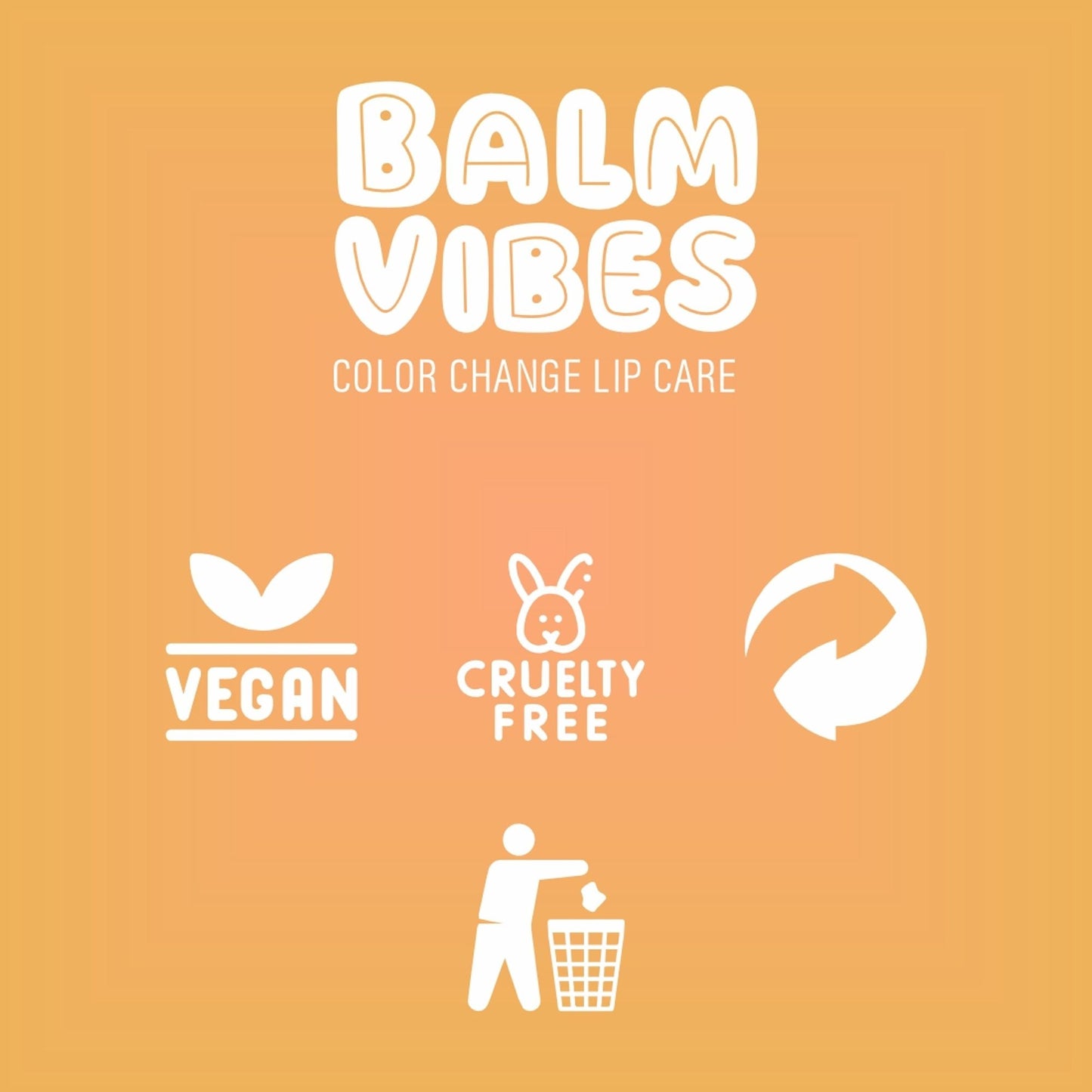 Matt Look Balm Vibes Color Change Lip Balm - Berry Burst