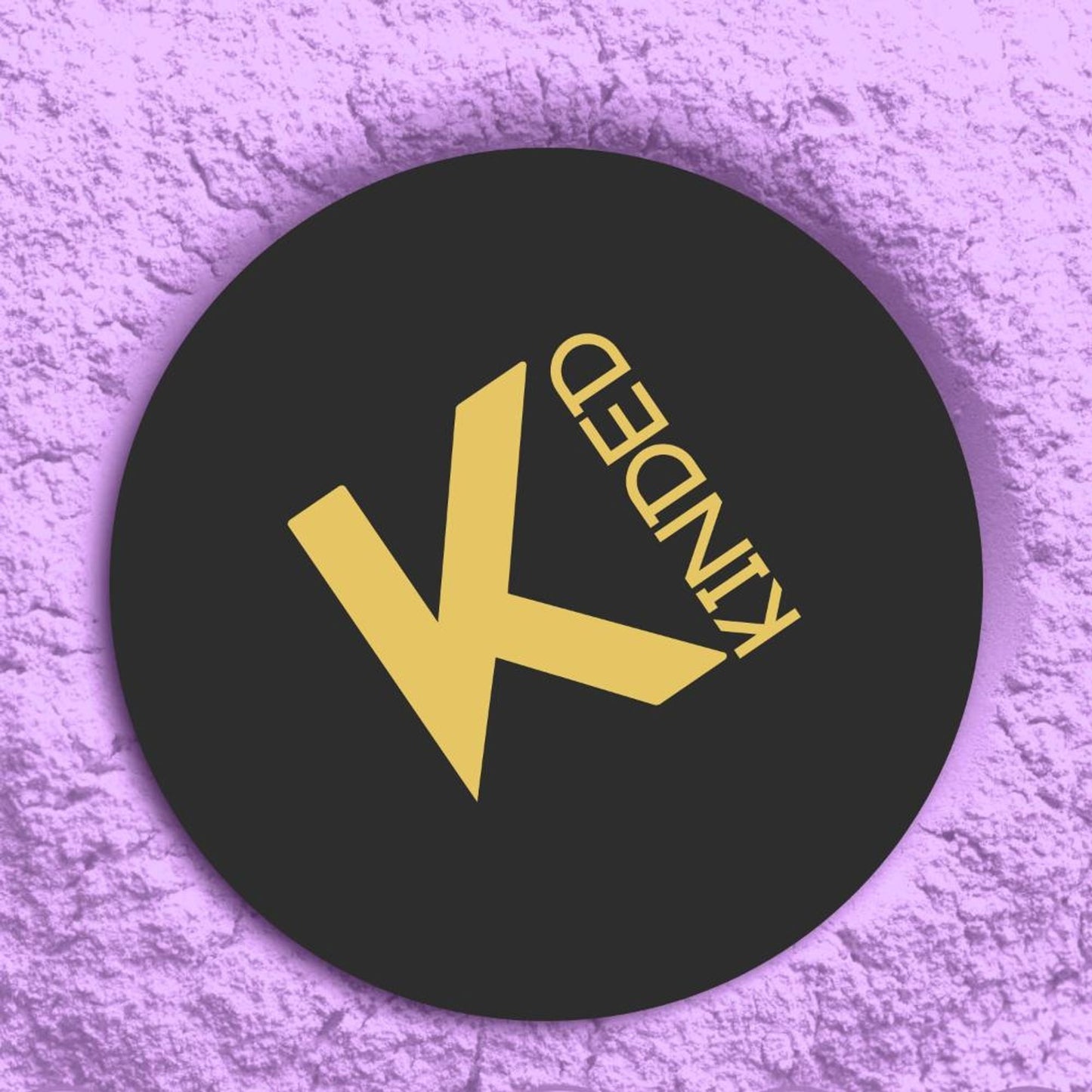 KINDED Setting Loose Powder with Puff - Violet Purple