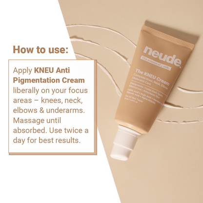 Neude The KNEU Cream (Knee, Neck, Elbow & Underarm) for Depigmentation