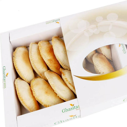Ghasitaram Holi Sweets - Air Fried/ No Oil Diet Gujiyas