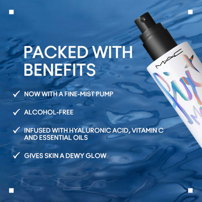 MAC Prep + Prime Fix+ Setting Spray - Magic Radiance (Makeup Fixer) With Hyaluronic Acid