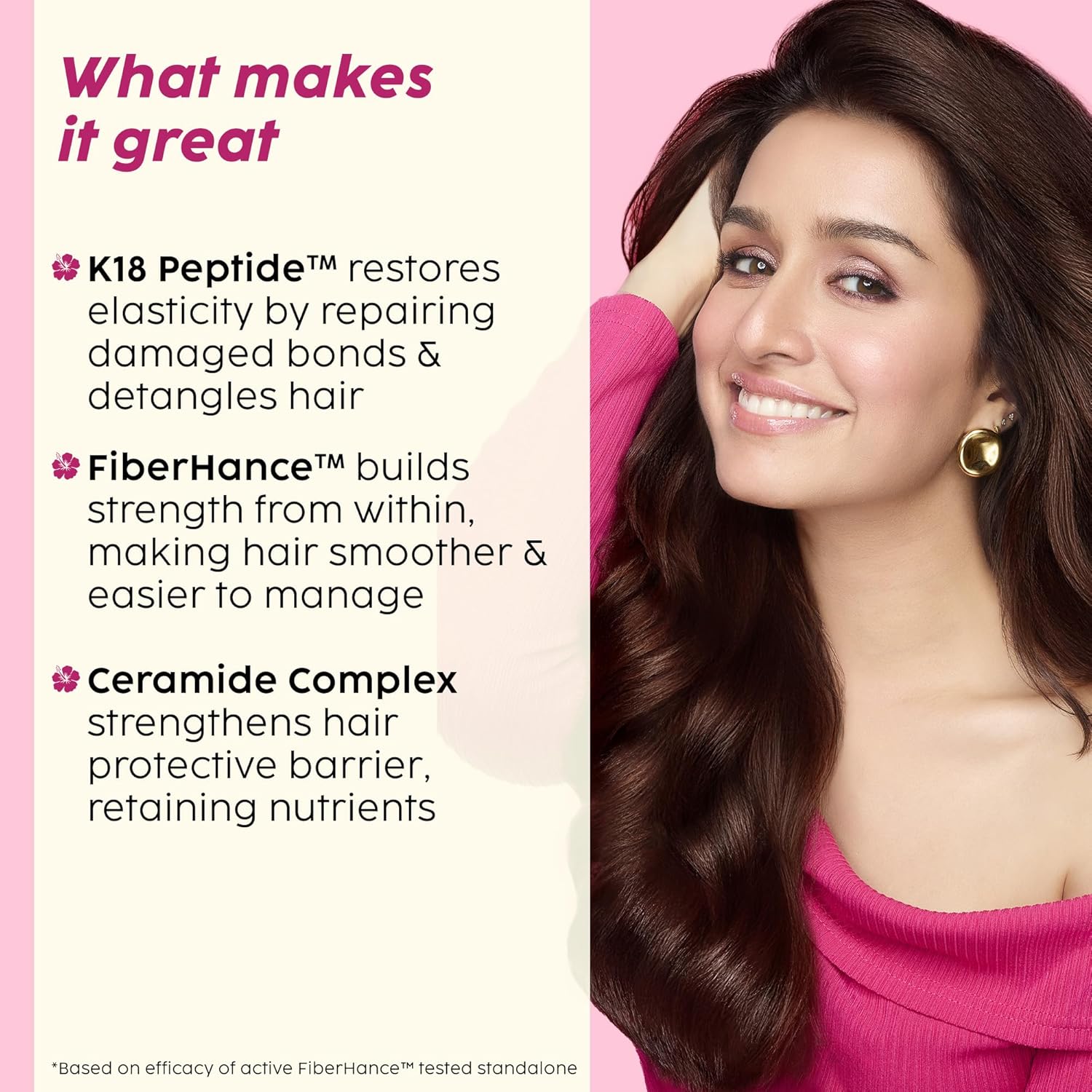 Plix Hibiscus Bond Repair Leave-In Mask with K18 Peptide, 50g
