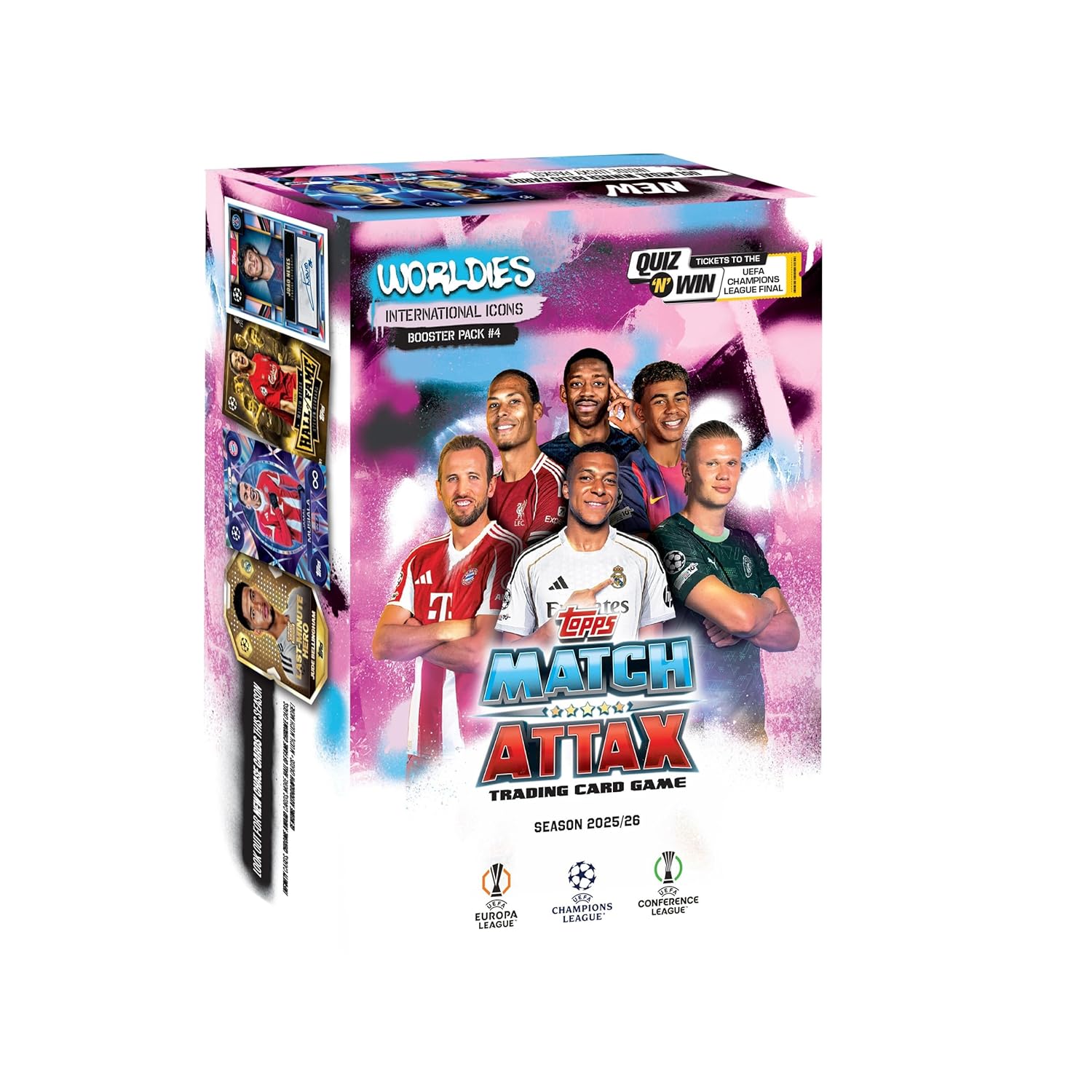 Topps UEFA Champions League Match Attax 2025-26 Trading and Collectible Card Game (Smart Pack)