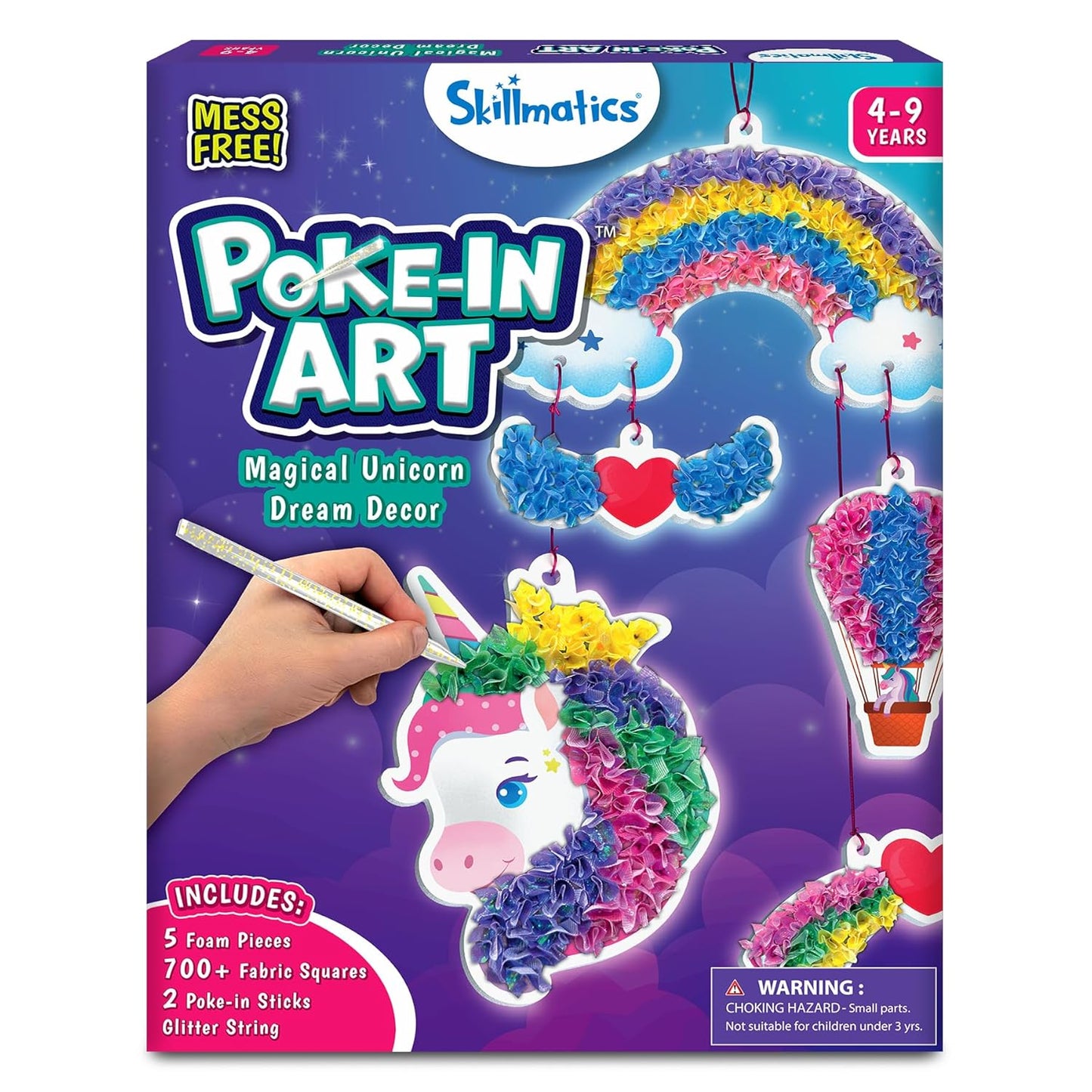 Skillmatics Poke-in Art - Magical Princesses, Mess-Free Fun for Kids, DIY Craft Kits, Creative Activity, Gifts for Girls & Boys Ages 4, 5, 6, 7, 8, 9 1. Magical Princesses
