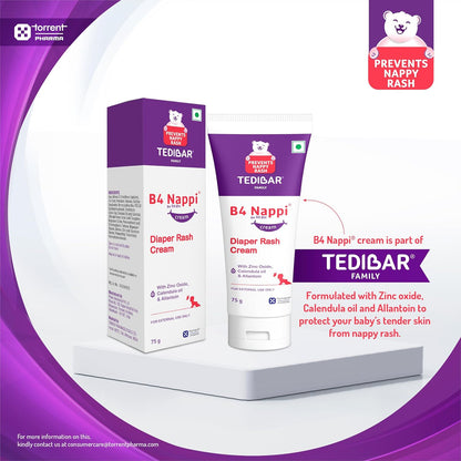 B4 Nappi Cream 75gm - Diaper Rash Prevention Cream.