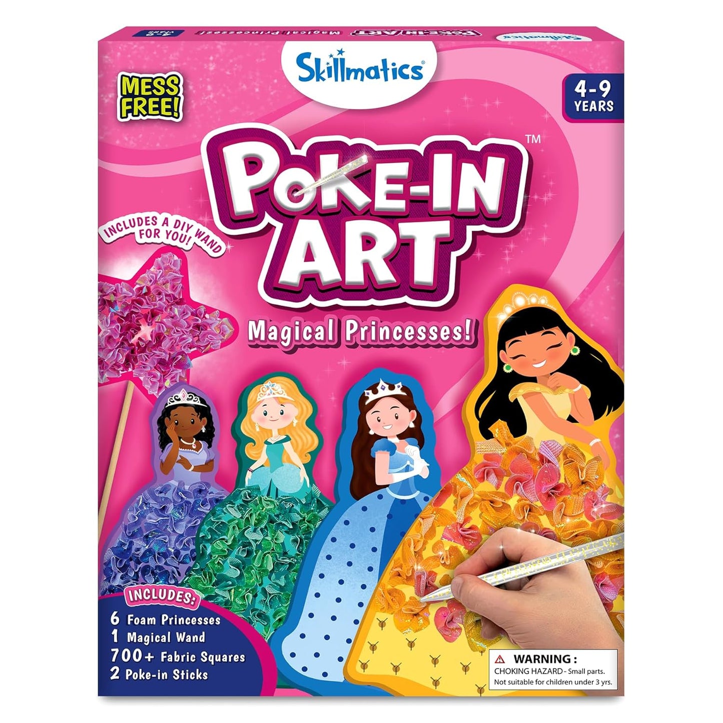 Skillmatics Poke-in Art - Magical Princesses, Mess-Free Fun for Kids, DIY Craft Kits, Creative Activity, Gifts for Girls & Boys Ages 4, 5, 6, 7, 8, 9 3. Lilo & Stitch