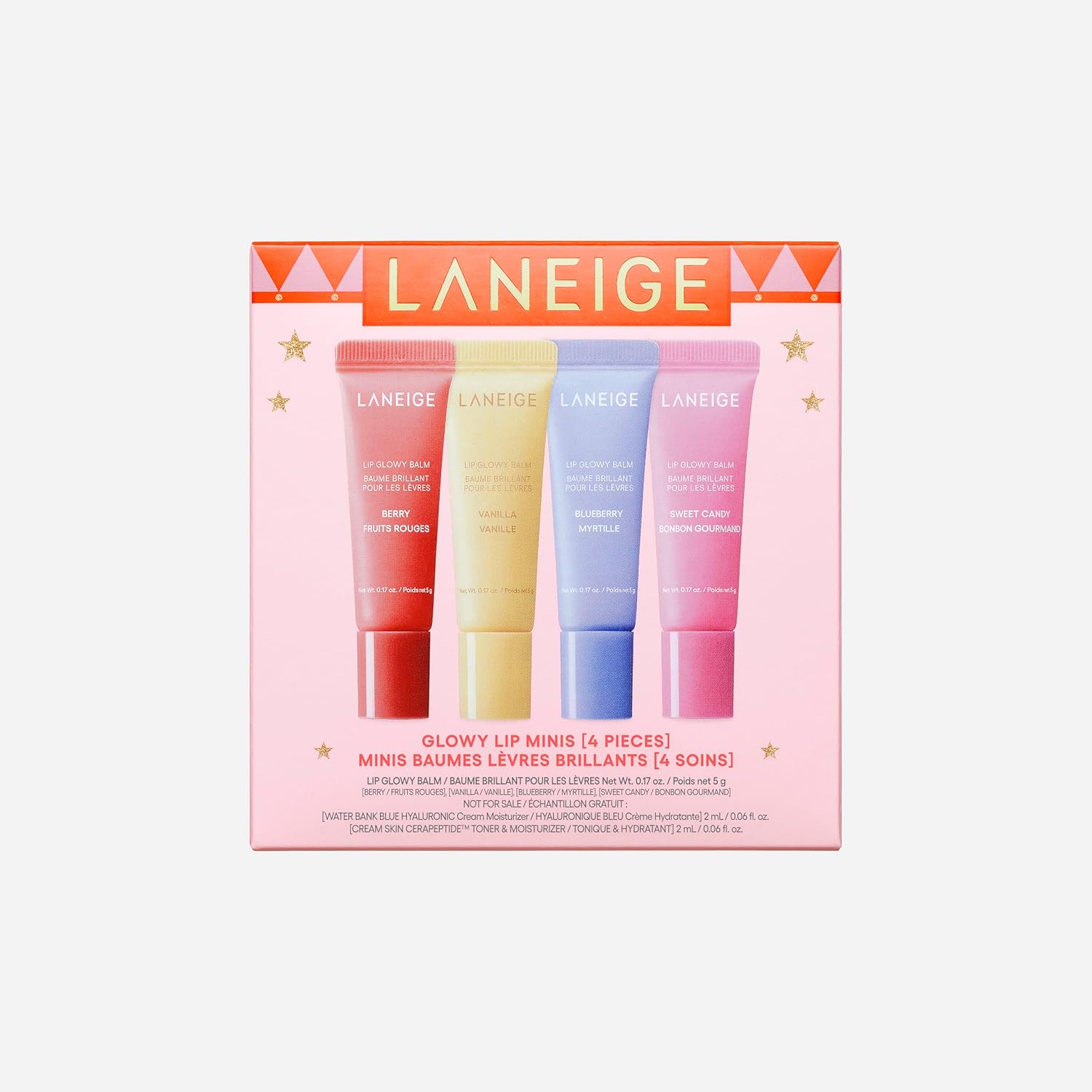 Laneige Lip Glowy Balm Minis Holiday Edition