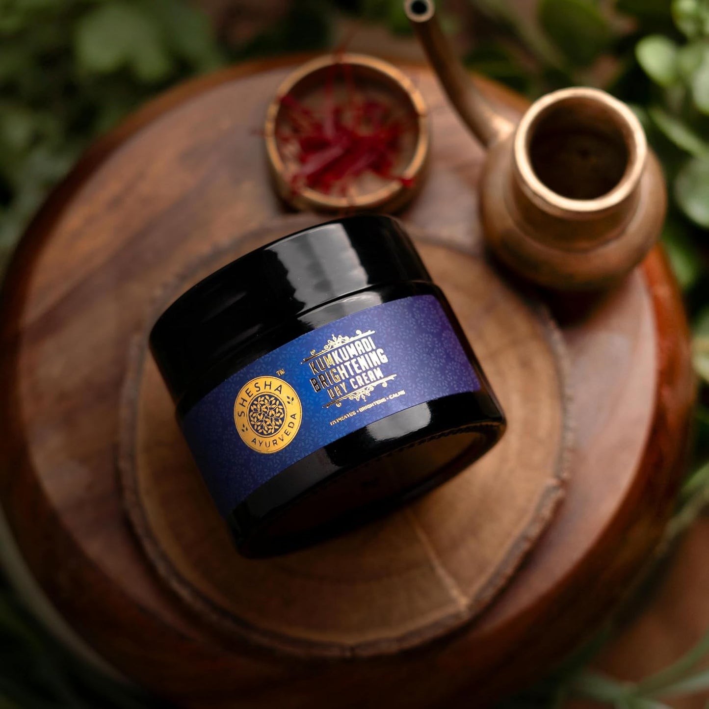 SHESHA NATURALS Ayurveda Kumkumadi Brightening Day Cream 50G