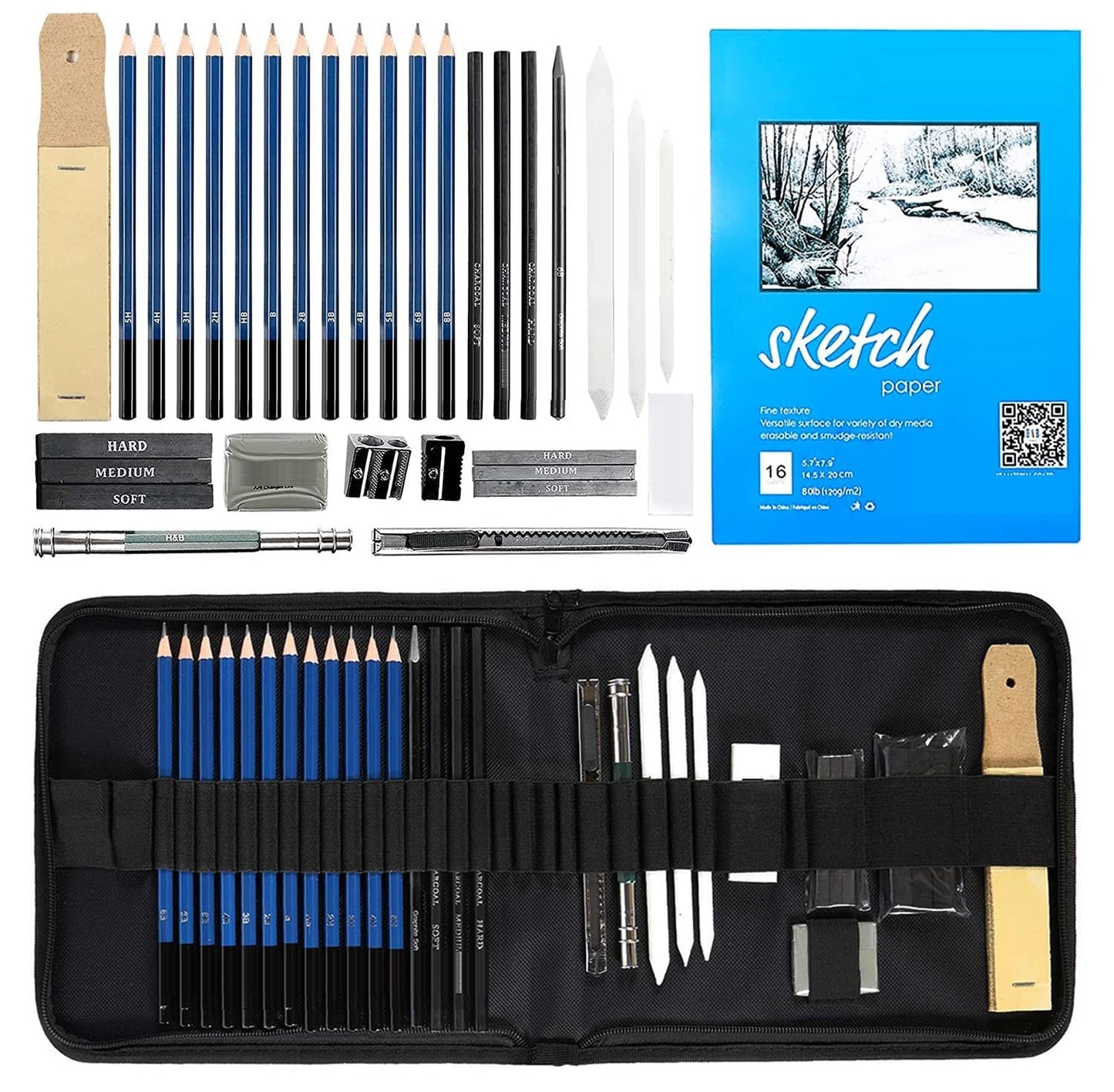 Corslet Graphite Sketch & Shading Pencils for Artists