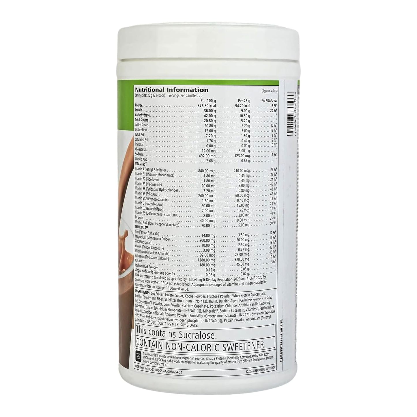 Herbalife Formula 1 Nutritional Shake Mix - Chocolate Flavour