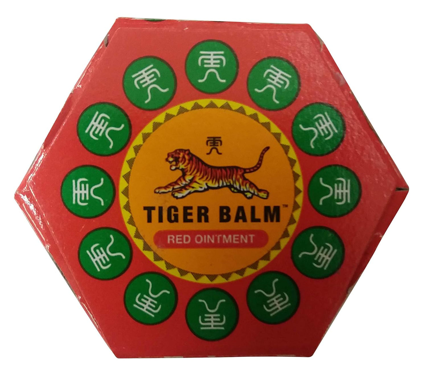 Tiger Balm Pain Relieving Ointment - Red, 18g Carton