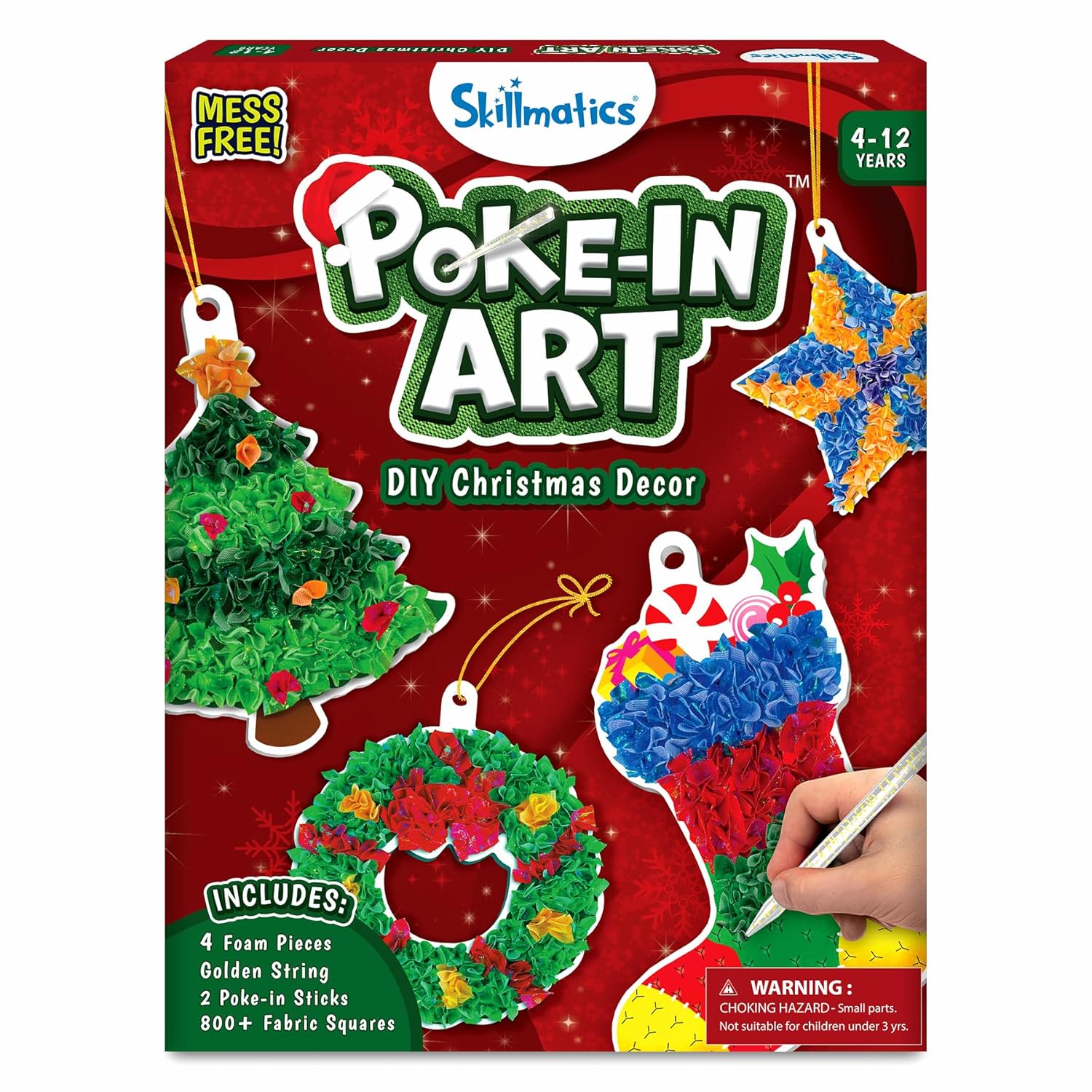Skillmatics Poke-in Art - Magical Princesses, Mess-Free Fun for Kids, DIY Craft Kits, Creative Activity, Gifts for Girls & Boys Ages 4, 5, 6, 7, 8, 9 7. Unicorn Dream Decor
