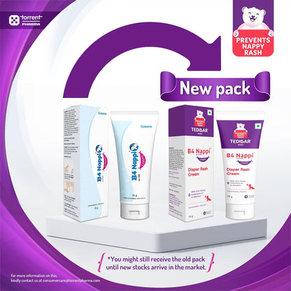 B4 Nappi Cream 75gm - Diaper Rash Prevention Cream.