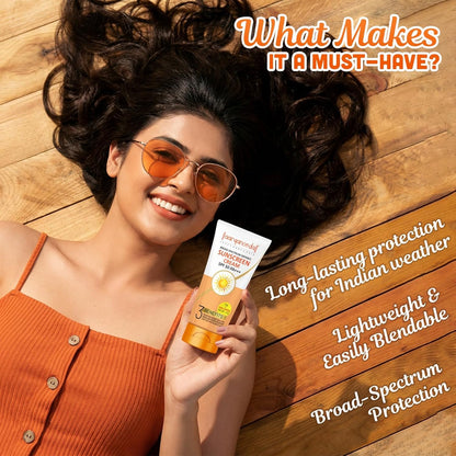 SPF 50 PA+++ Sunscreen Cream for Men & Women | Matte Finish | No White Cast | Water Resistant | Broad Spectrum UVA UVB Protection 67gm Pack Of 2