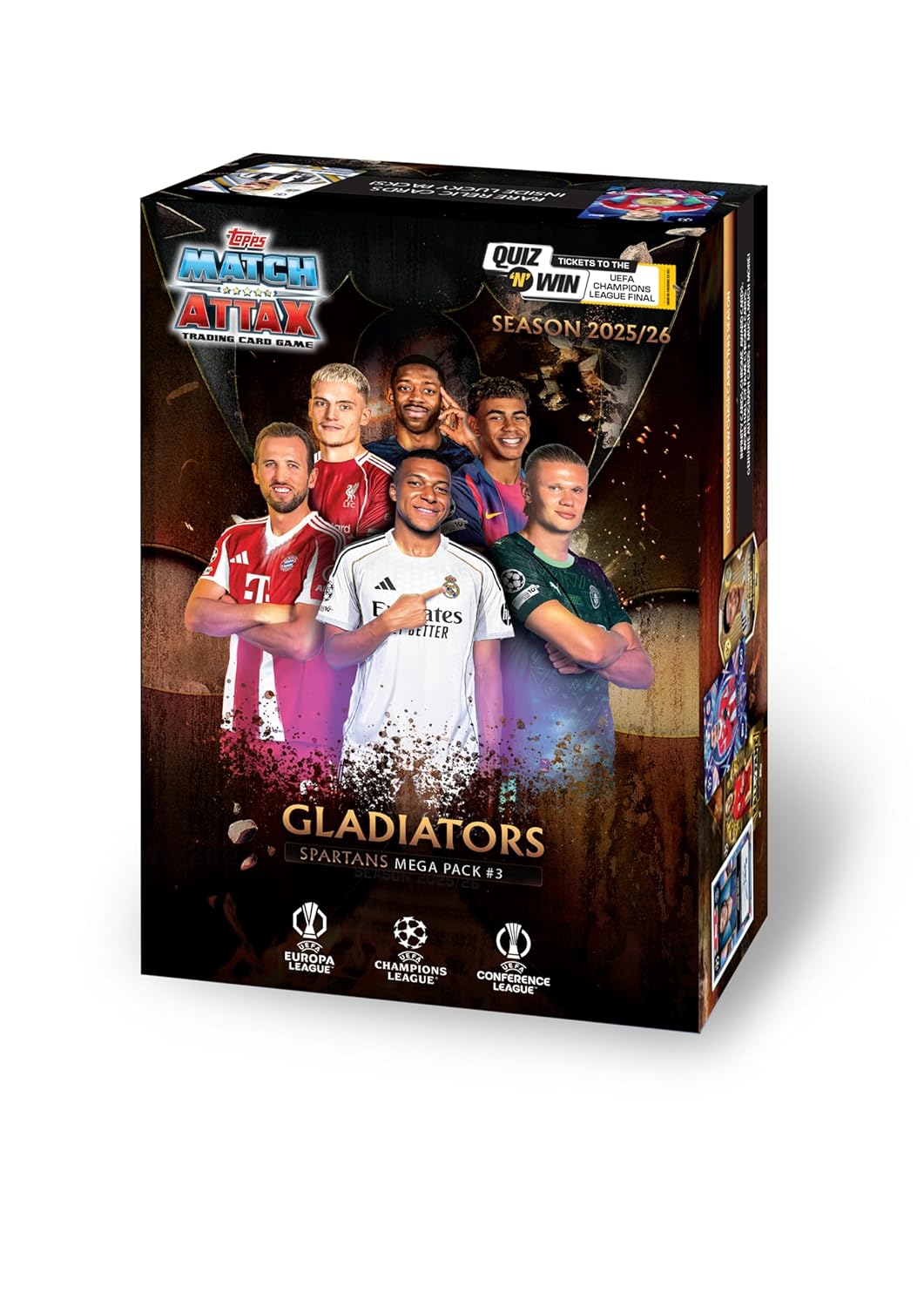 Topps UEFA Champions League Match Attax 2025-26 Trading and Collectible Card Game (Flow Pack of 34)