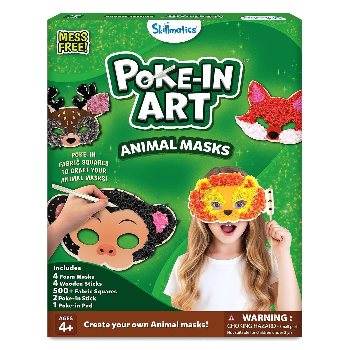 Skillmatics Poke-in Art - Magical Princesses, Mess-Free Fun for Kids, DIY Craft Kits, Creative Activity, Gifts for Girls & Boys Ages 4, 5, 6, 7, 8, 9 1. Magical Princesses