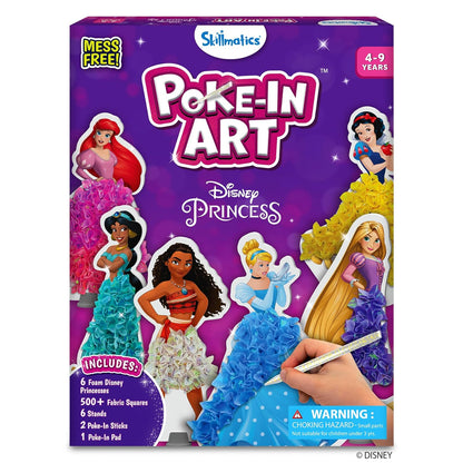 Skillmatics Poke-in Art - Magical Princesses, Mess-Free Fun for Kids, DIY Craft Kits, Creative Activity, Gifts for Girls & Boys Ages 4, 5, 6, 7, 8, 9 5. Flower Bouquet