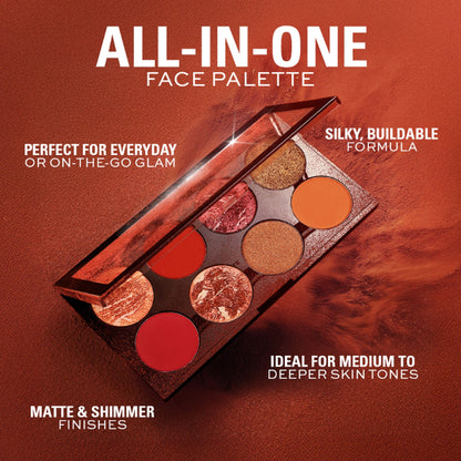 Makeup Revolution Ultra Blush Palette Golden Soul