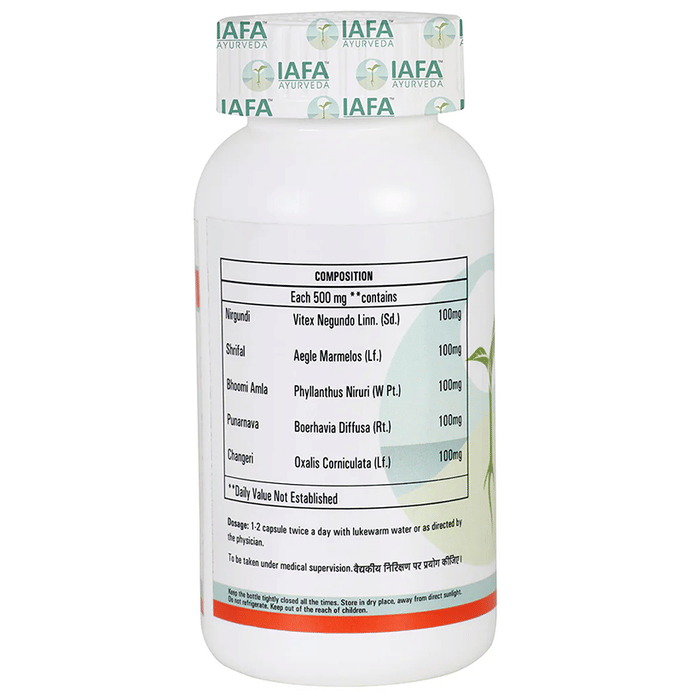 Iafa Ayuveda Aahar Amrutham Veg Capsules