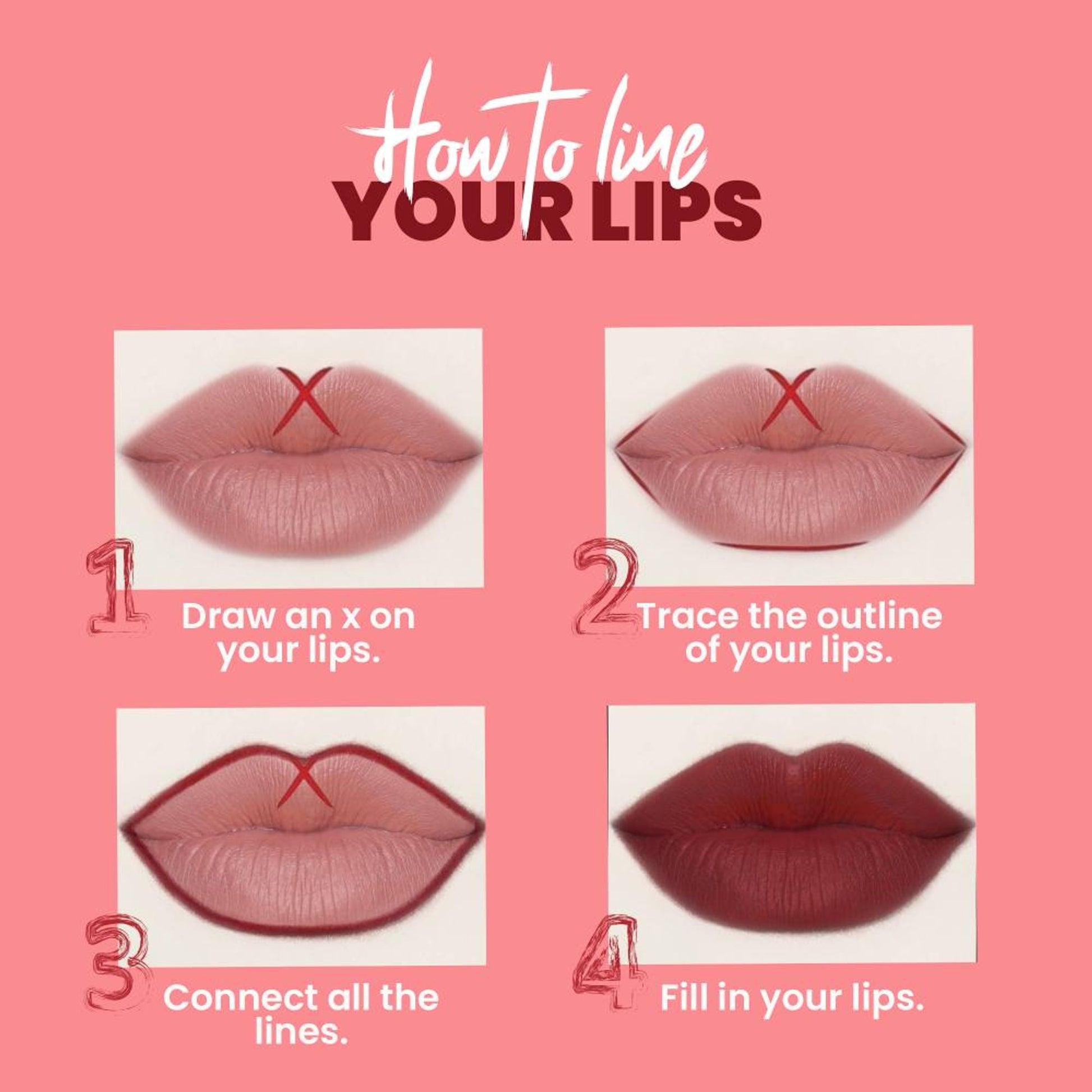 MARS Cosmetics MOCHA MUSE Lip Liner Combo