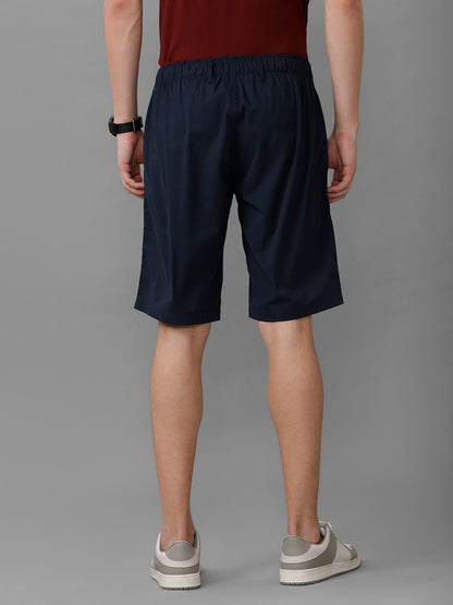 Men 100% Combed Cotton Golf Boxer Shorts Navy GS1