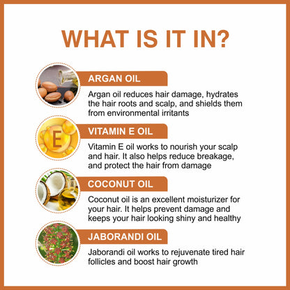 She Essentials Moroccan Argan Hair Serum With Argan Oil For Frizz Free & Shiny Hair