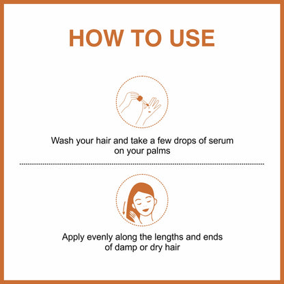She Essentials Moroccan Argan Hair Serum With Argan Oil For Frizz Free & Shiny Hair