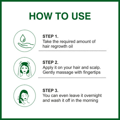 She Essentials Hair Regrowth Oil Infused With Rosemary For Anti Hair Fall & Hair Growth
