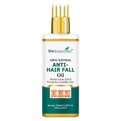 She Essentials Anti Hair Fall & Hair Growthoil For All Types Of Hair