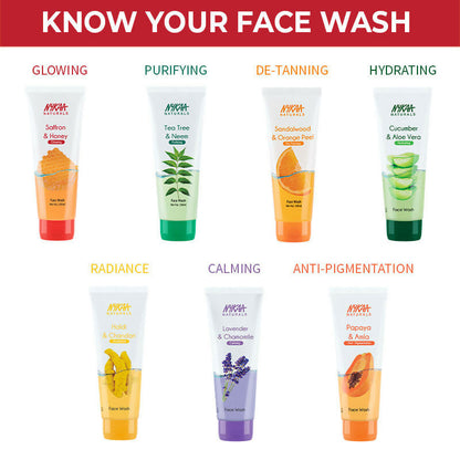 Nykaa Naturals Saffron & Honey Face Wash for Glowing Skin