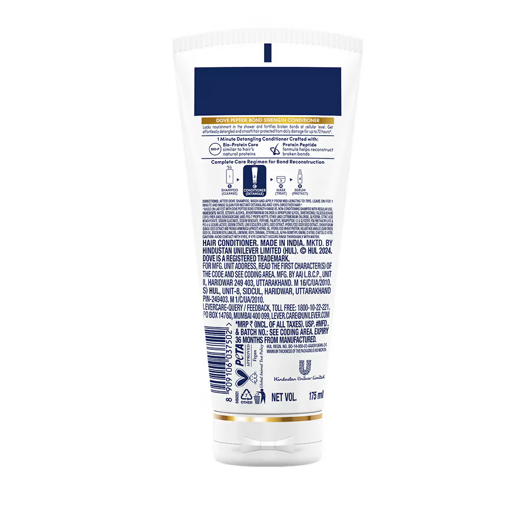 Dove Peptide Bond Strength Conditioner