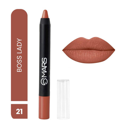 MARS Cosmetics Won't Smudge Won't Budge Lip Crayon - Boss Lady