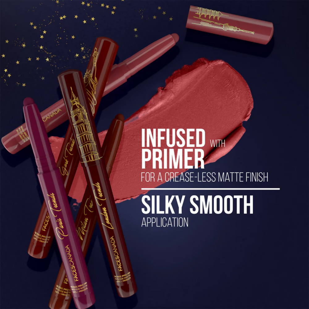 Faces Canada Ultime Pro HD Intense Matte Lips + Primer - Serious Rizz N08