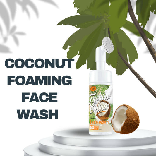 Fashion Colour Coconut Foaming Face Wash