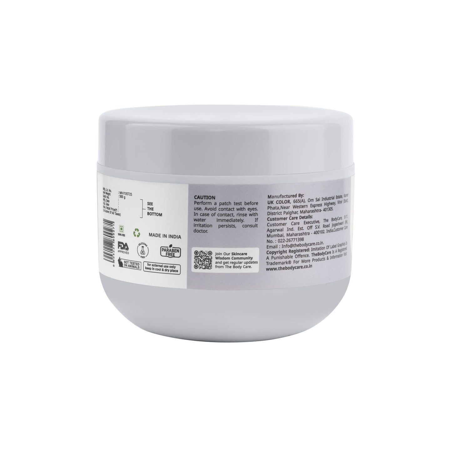 The Body Care Mixfruit Nourishing & Depigmenting Cream