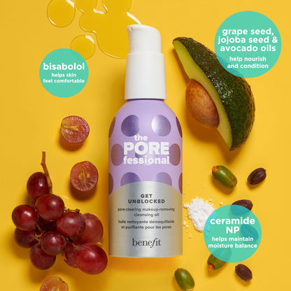 Benefit Cosmetics The Porefessional Get Unblocked Cleansing Oil