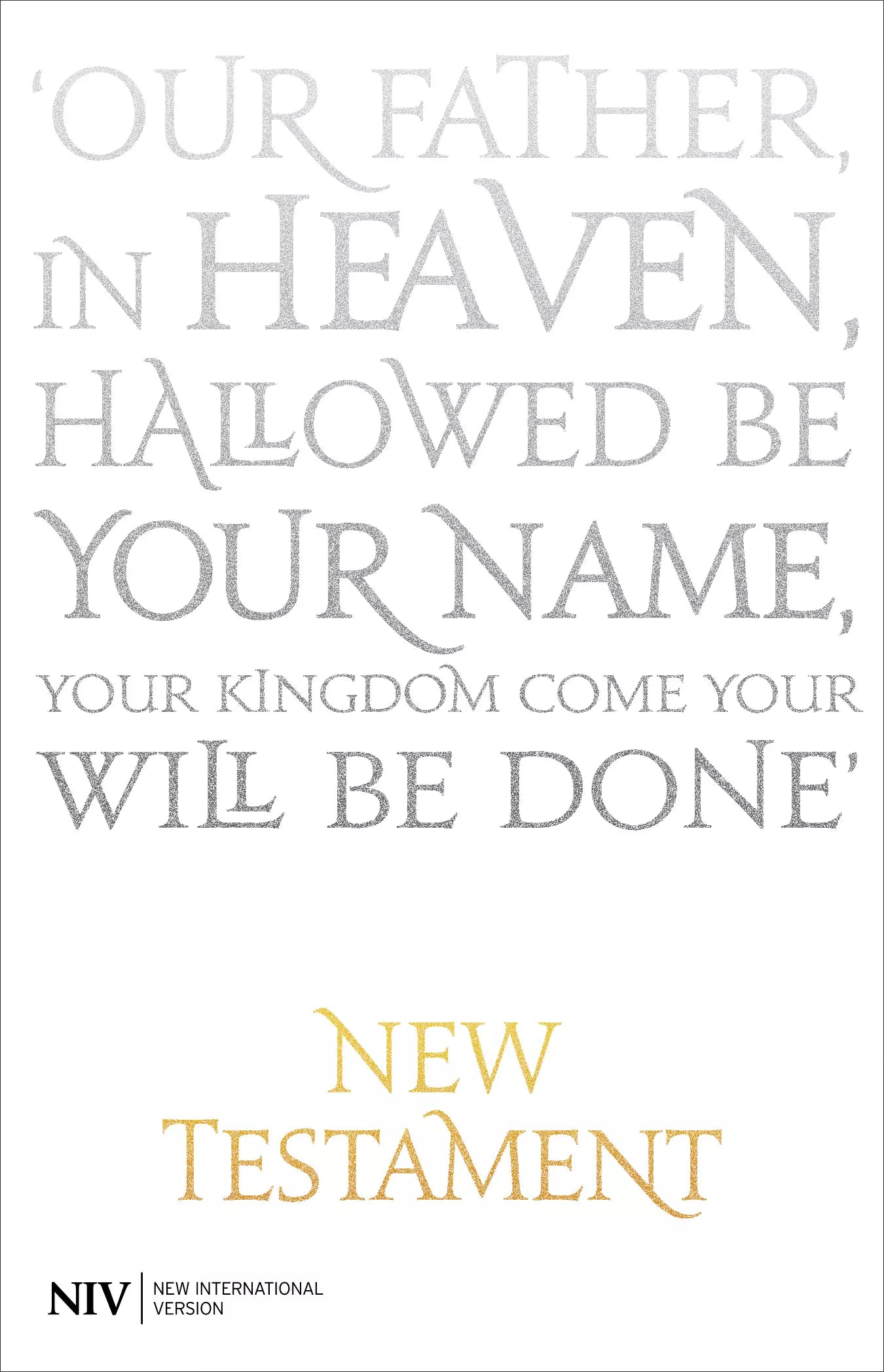 NIV New Testament.