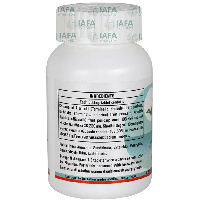 Iafa Ayuveda Sinhanad Guggulu Tablets