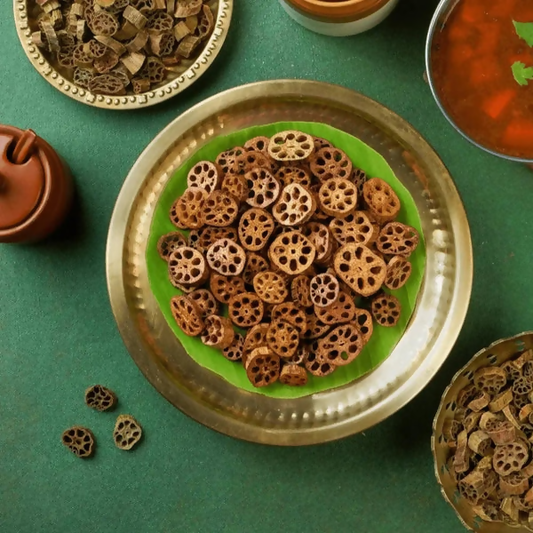 Sweet Karam Coffee Lotus Stem Crisps (Thamarai Thandu Vathal)