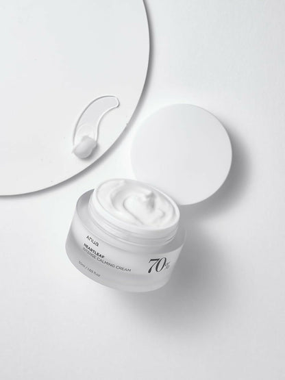 Anua Heartleaf 70 Intense Calming Cream With Ceramide, Panthenol, Heartleaf Extract - Korean Skincare