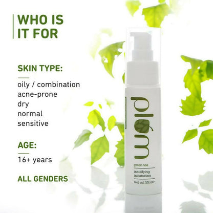 Plum Green Tea Mattifying Moisturizer