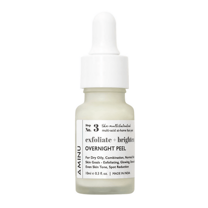 Aminu Overnight Peel for Dull, Uneven Skin & Congested Pores