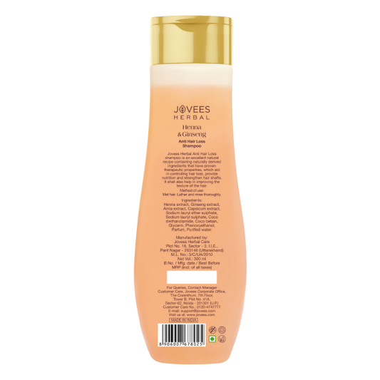 Jovees Henna & Ginseng Anti Hair Loss Shampoo