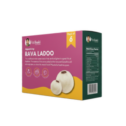 Patilkaki Rava Ladoo