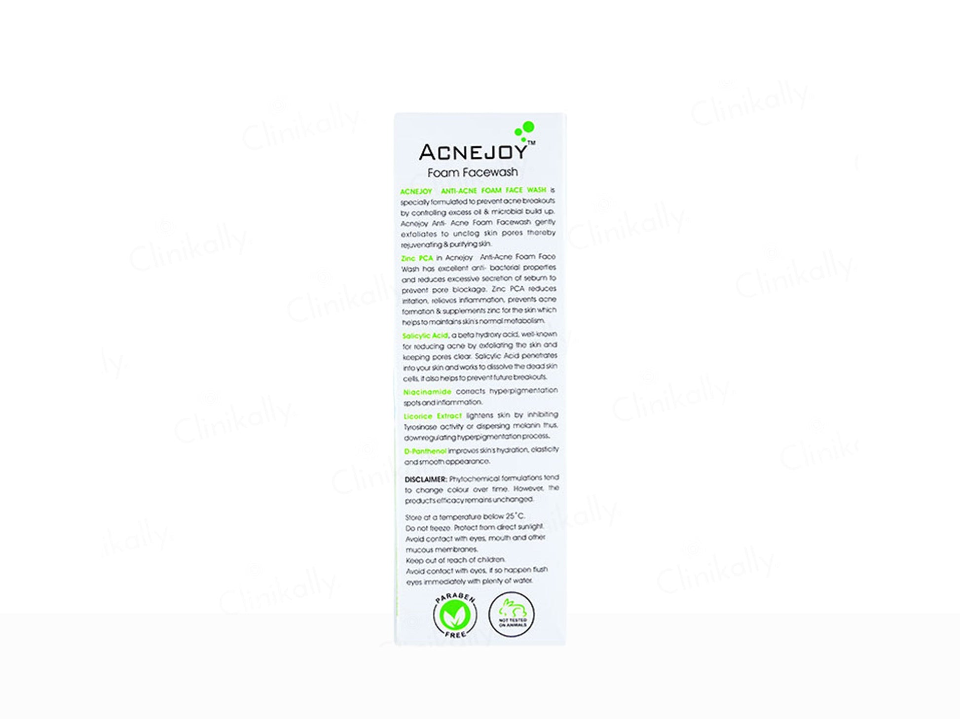 Acnejoy Advanced Anti-Acne Foam Facewash