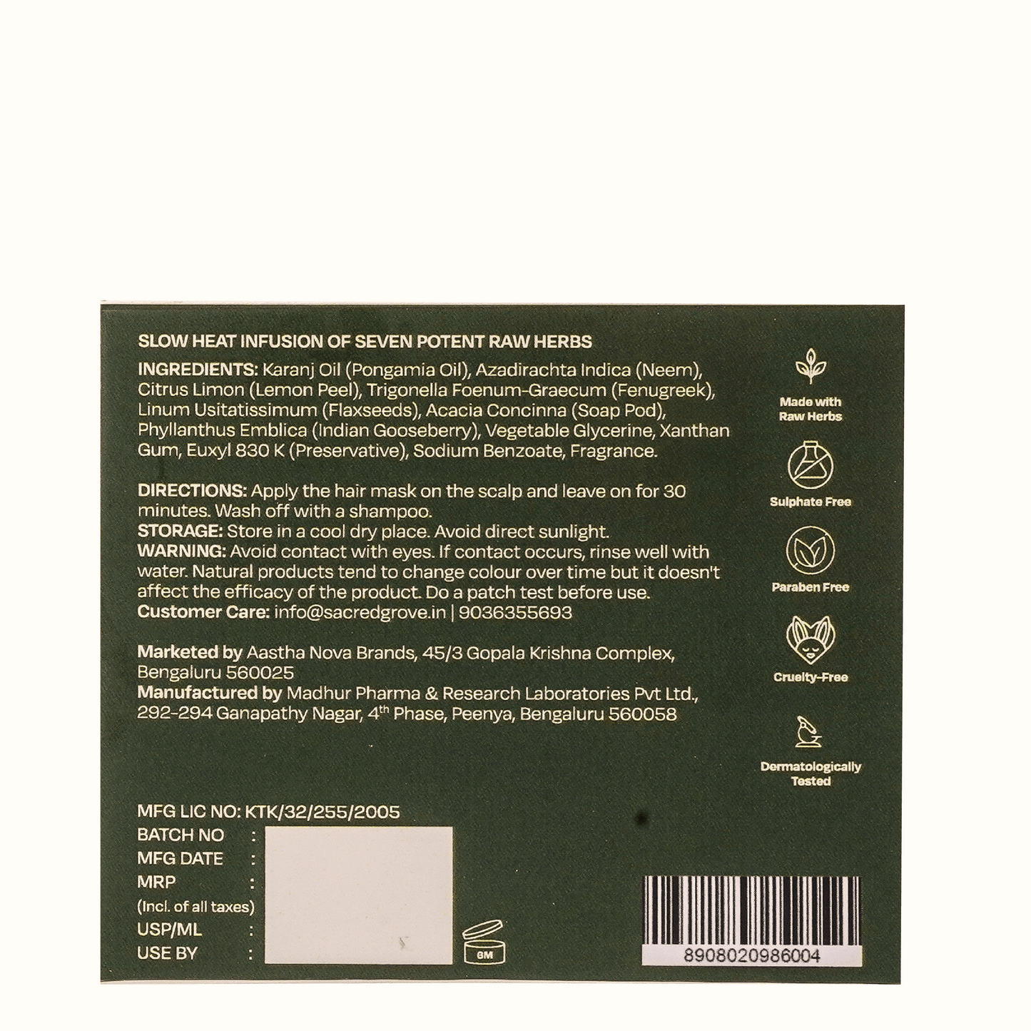 Sacred Grove Anti-Dandruff Combo