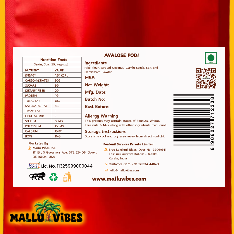 Mallu Vibes Avalose Podi