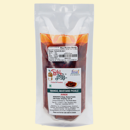 The Pickle Story Mango and Mustard – Avakai Pickle